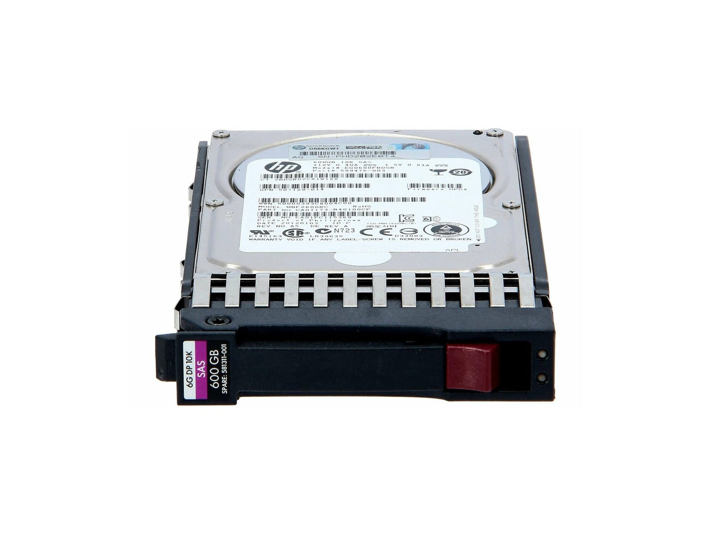 HP 600GB SAS 6Gb/s Hot Swap 10000RPM 2.5-inch I - 581286-B21
