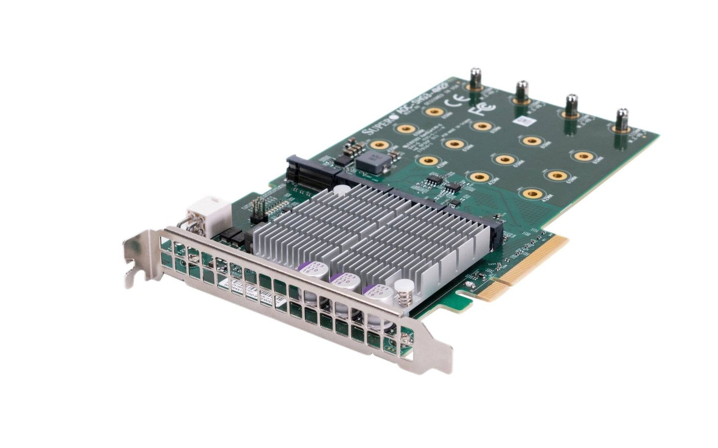 SuperMicro 4-Slot M.2 PCI-Express 3.0 x8 NVM - AOC-SHG3-4M2P