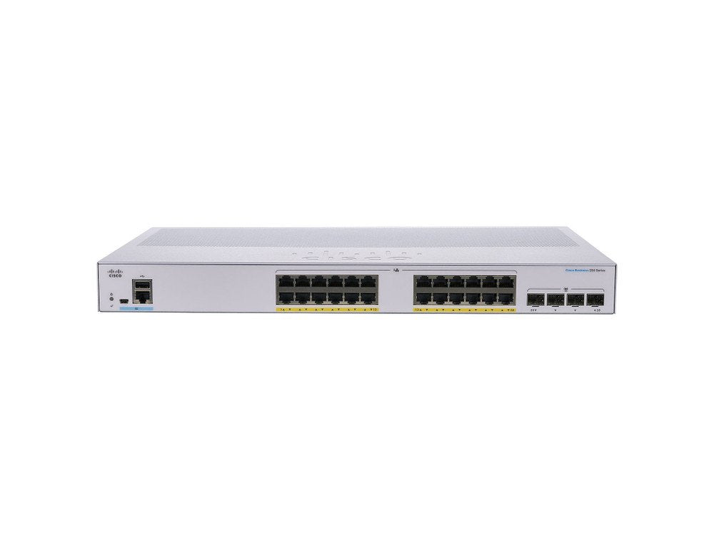 Cisco Network Switch - CBS350-24P-4G-NA