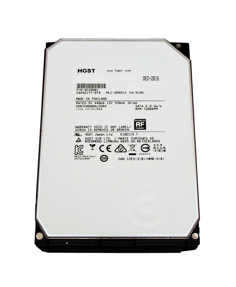 HGST Product Image HDN728080ALE604