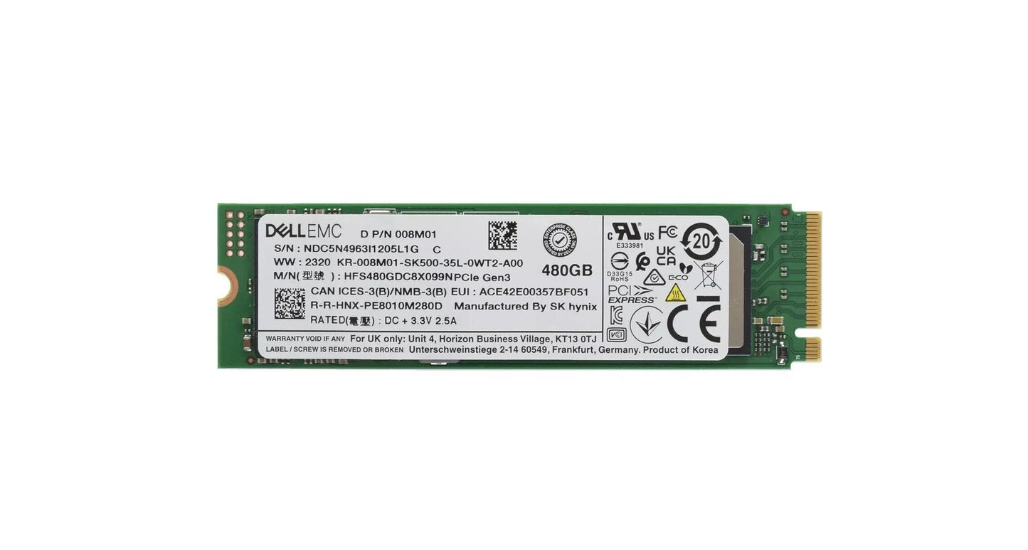 SK Hynix PE8010 480GB PCI-Express 4.0 x4 N - HFS480GDC8X099N