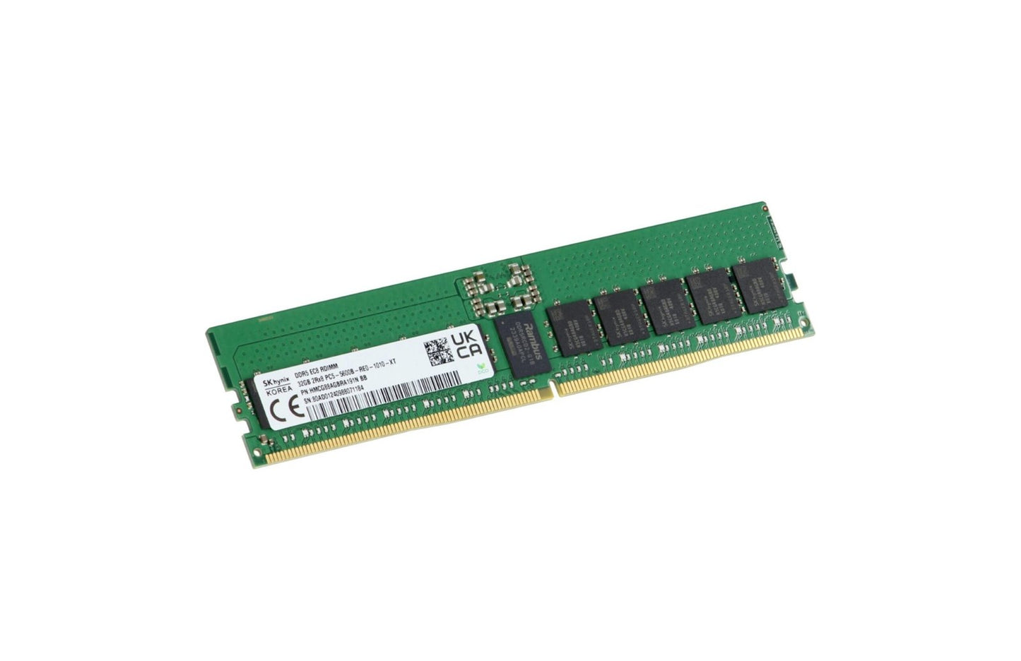 Hynix 32GB 5600MHz DDR5 PC5-44800 ECC Regi - HMCG88AGBRA191N