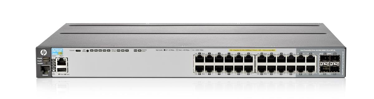 HP ProCurve 2920-24G 24-Ports PoE+ Managed Gig - J9727-61001