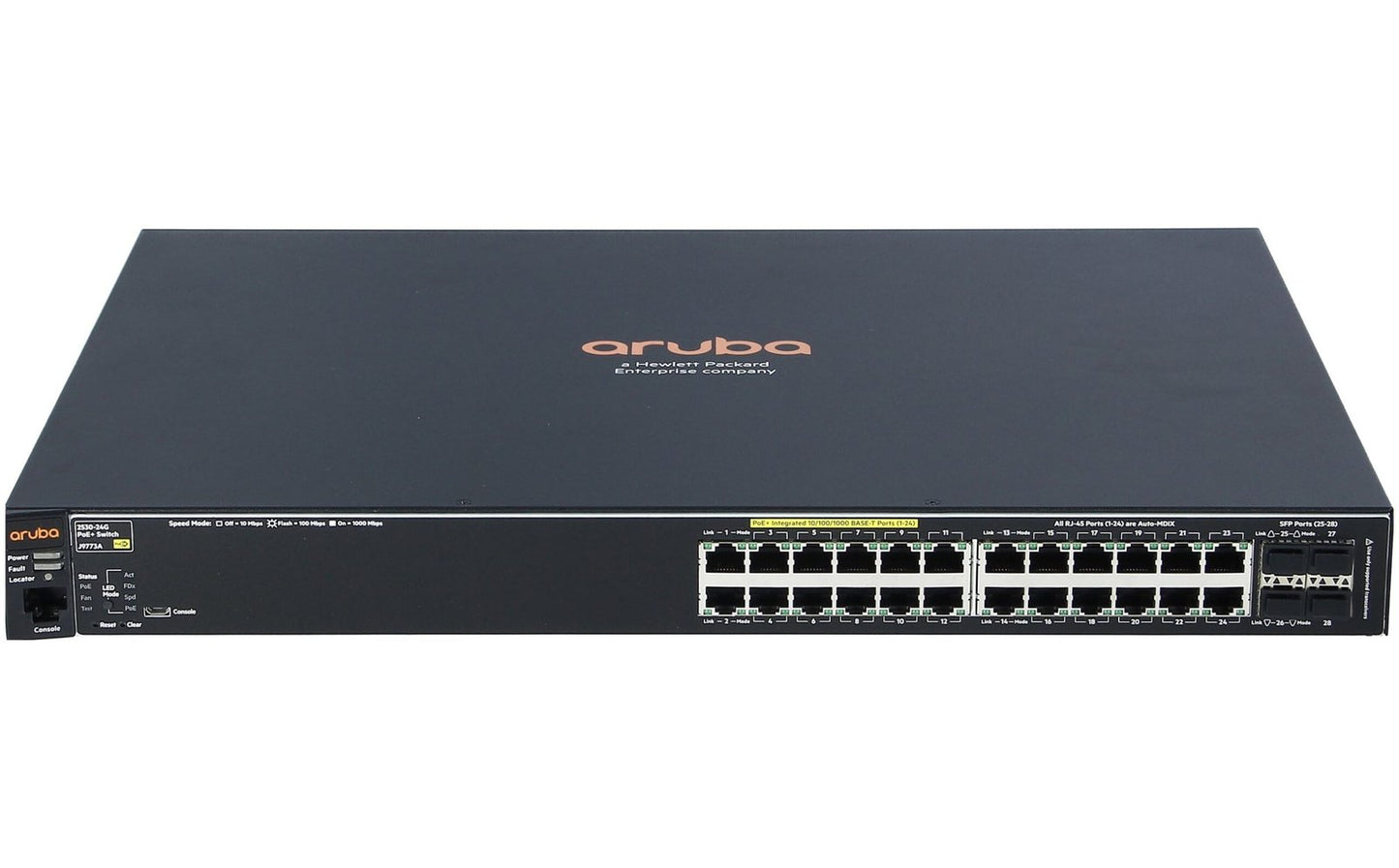 HP Aruba 2530 24-Ports 10/100/1000 PoE Layer 2 - J9773A#ACC