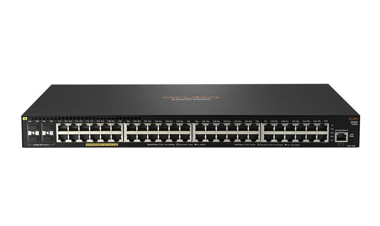 HPE Aruba 2930F Series 48-Ports 10/100/1000BASE-T P - JL558A