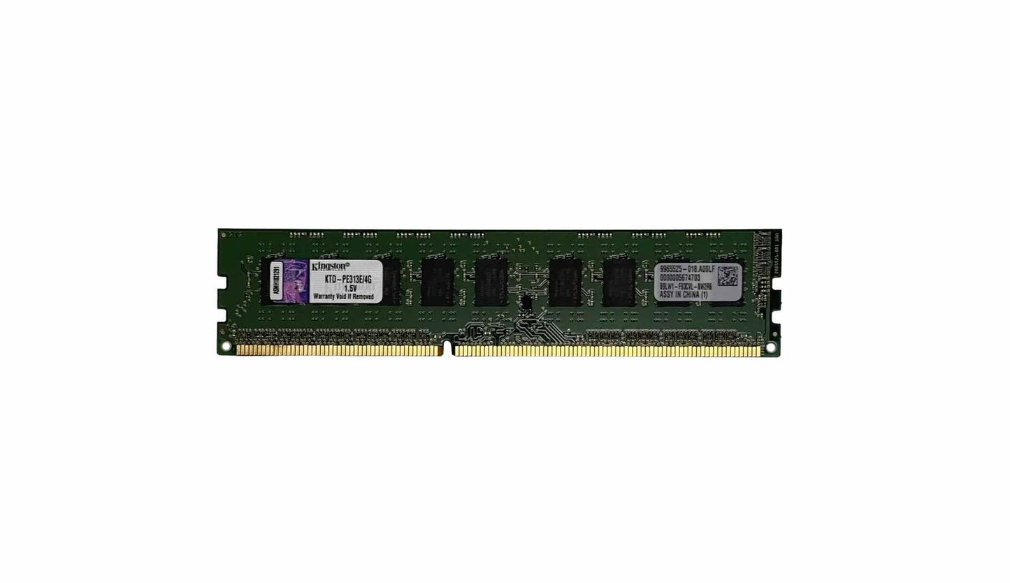 Kingston 4GB 1333MHz DDR3 PC3-10600 ECC Unbu - KTD-PE313E/4G
