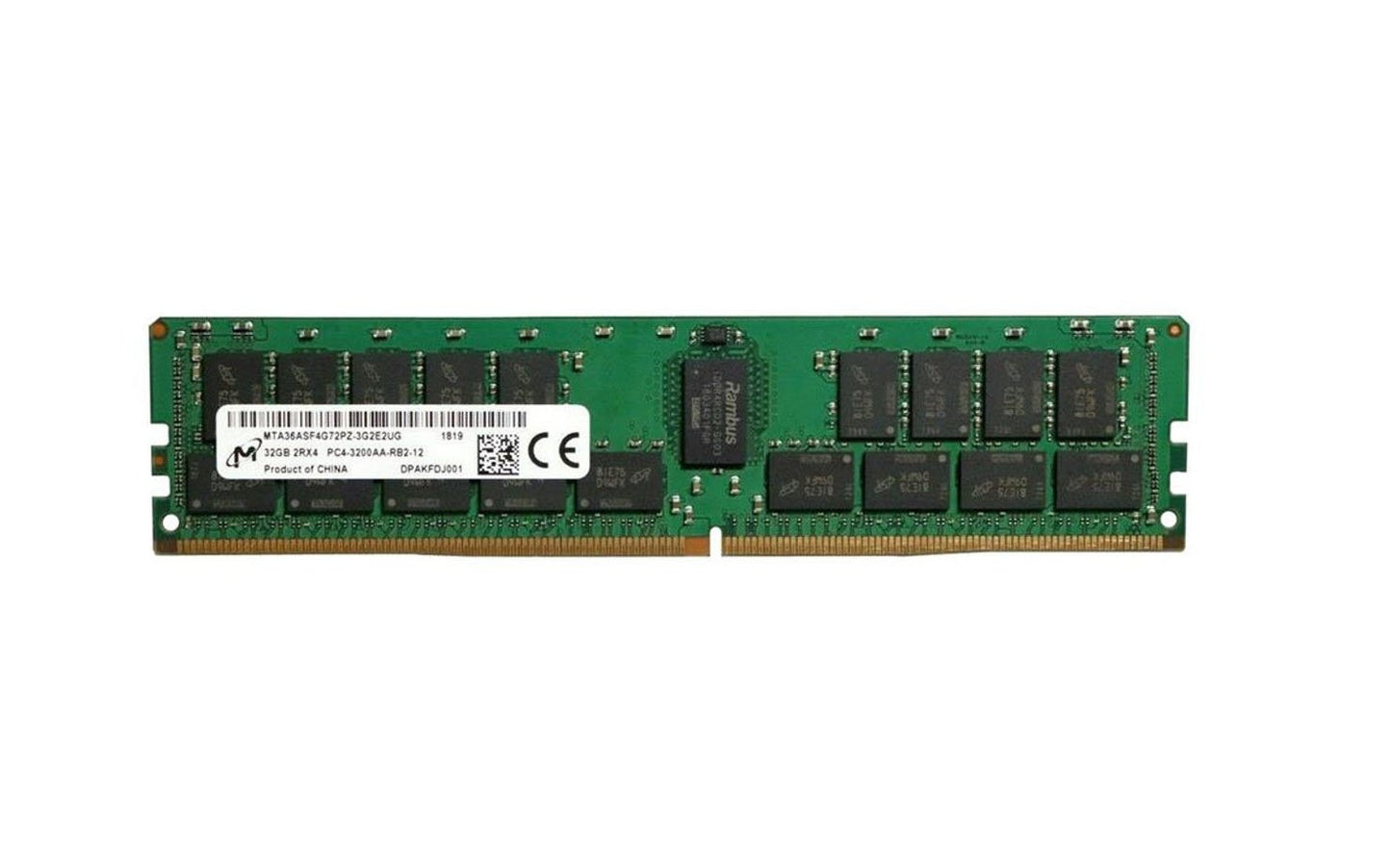 Micron 32GB 3200MHz DDR4 PC4-25600 EC - MTA36ASF4G72PZ-3G2E2