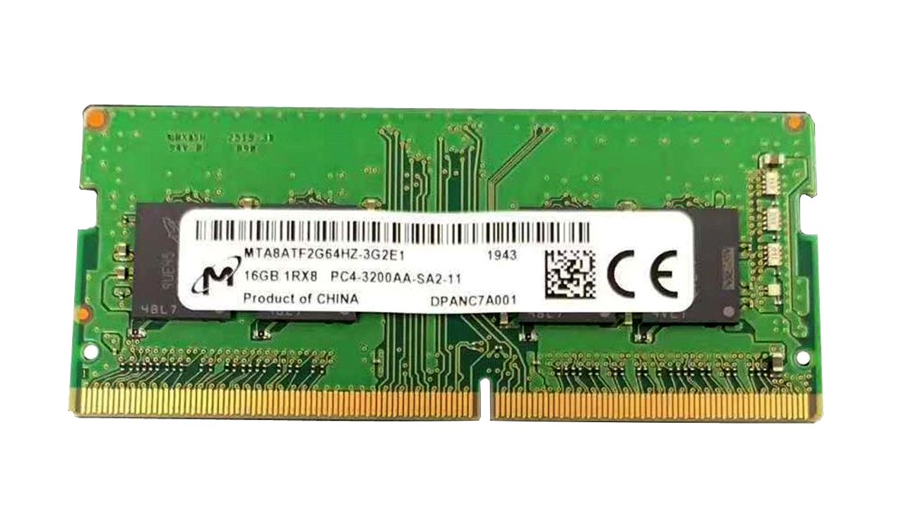 Micron 16GB 3200MT/s DDR4 PC4L-25600 N - MTA8ATF2G64HZ-3G2E1