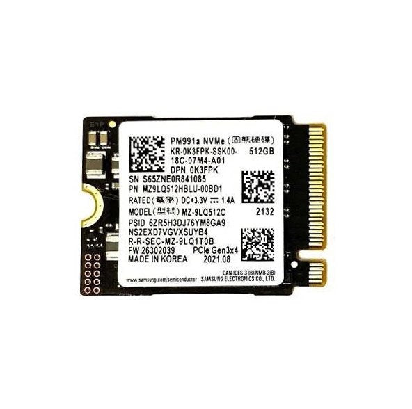 Samsung PM991a 512GB PCI-Express 3.0 x4 NVMe TL - MZ-9LQ512C