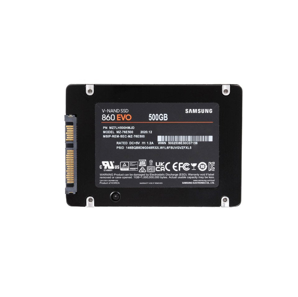 Samsung 860 Evo 500GB SATA 6Gb/s 3D NAND TLC - MZ7LH500HMJD