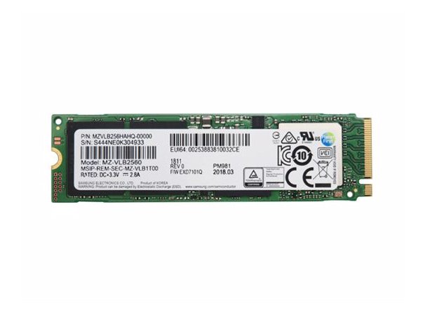 Samsung PM981 256GB PCI-Express 3.0 x4 - MZVLB256HAHQ-00000