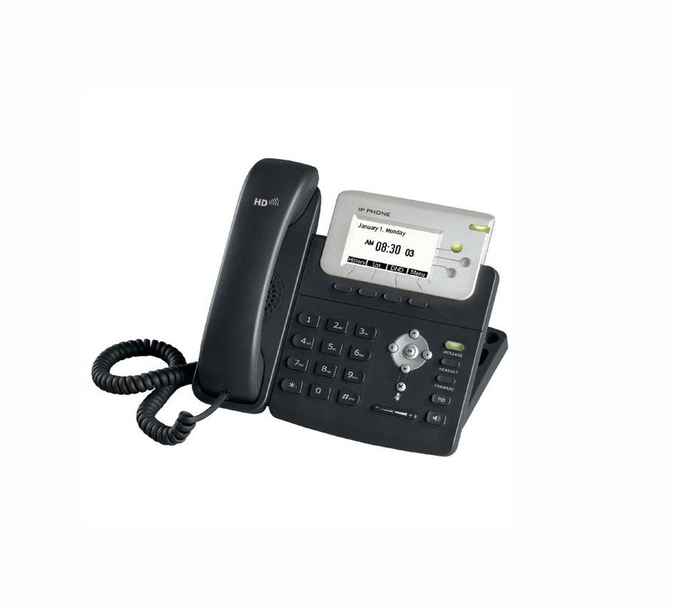 Yealink T22P 3-Lines Dual-Port Ethernet IP Phone - SIP-T22P