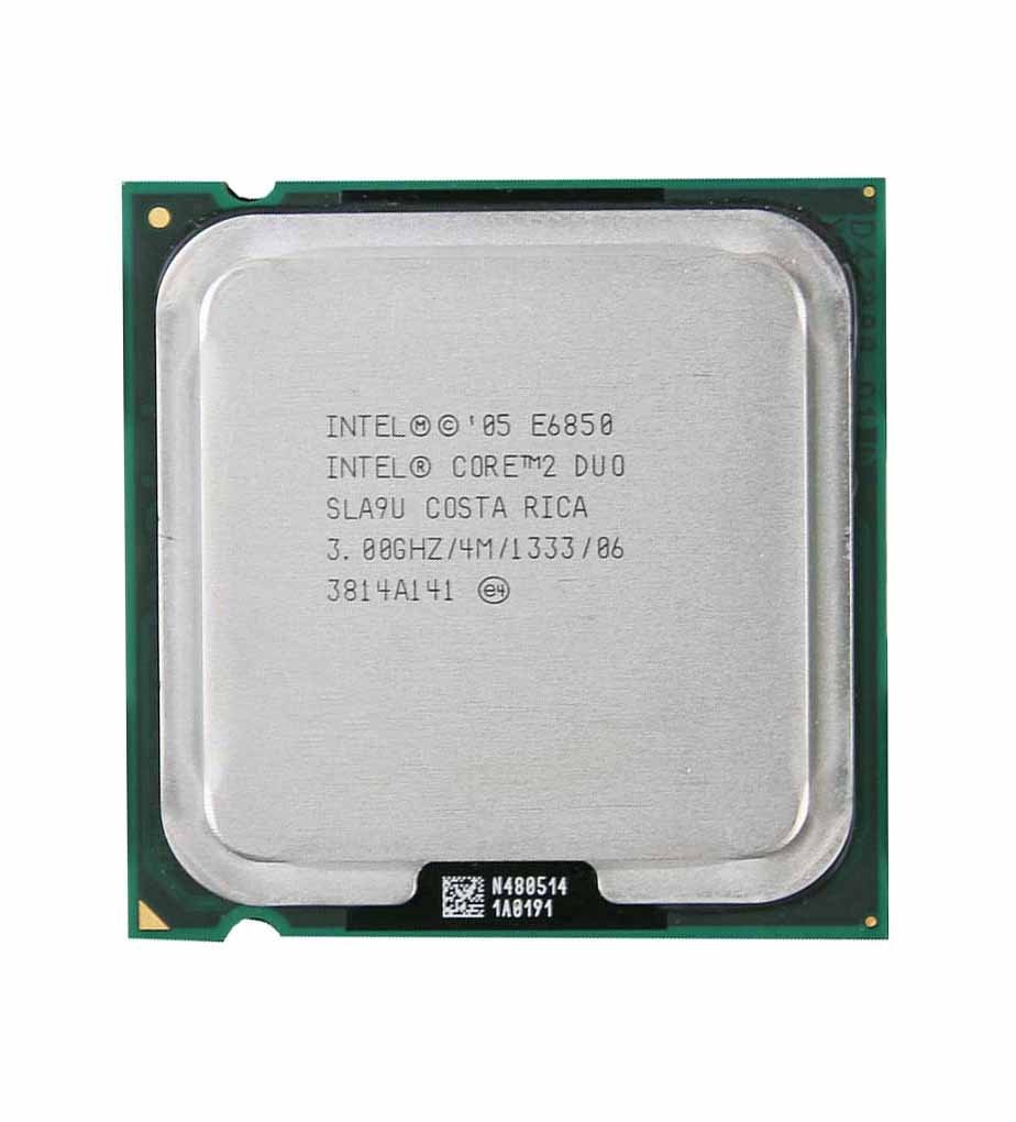 Intel Core 2 Duo E6850 Dual-Core 3.00GHz 4MB L2 Cach - SLA9U
