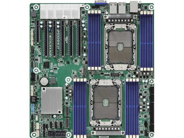 ASRock MB C621A Xeon Socket P+ LGA4189 DDR4 - SP2C621D16-2T