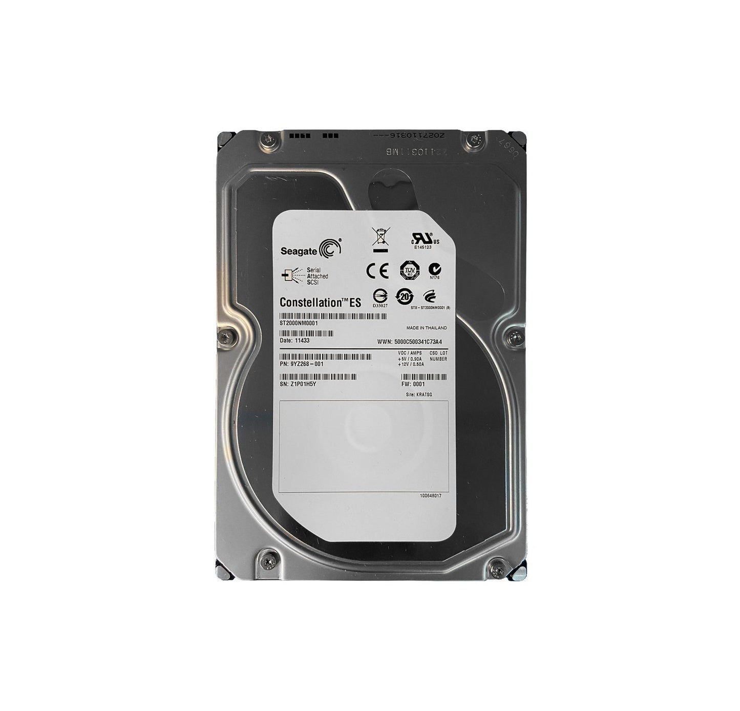 Seagate Constellation ES 2TB SAS 6Gb/s 7200RP - ST2000NM0001