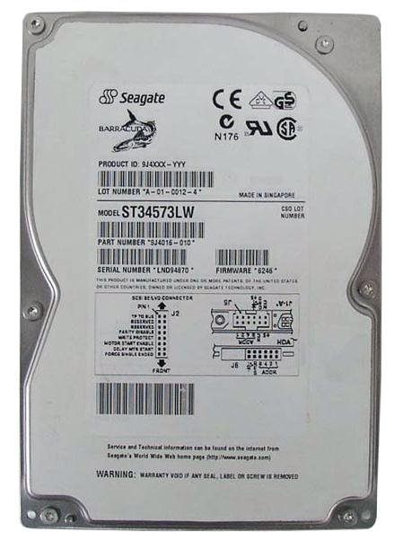 Seagate Barracuda 9LP 4.55GB 7200RPM 512KB Cache - ST34573LW