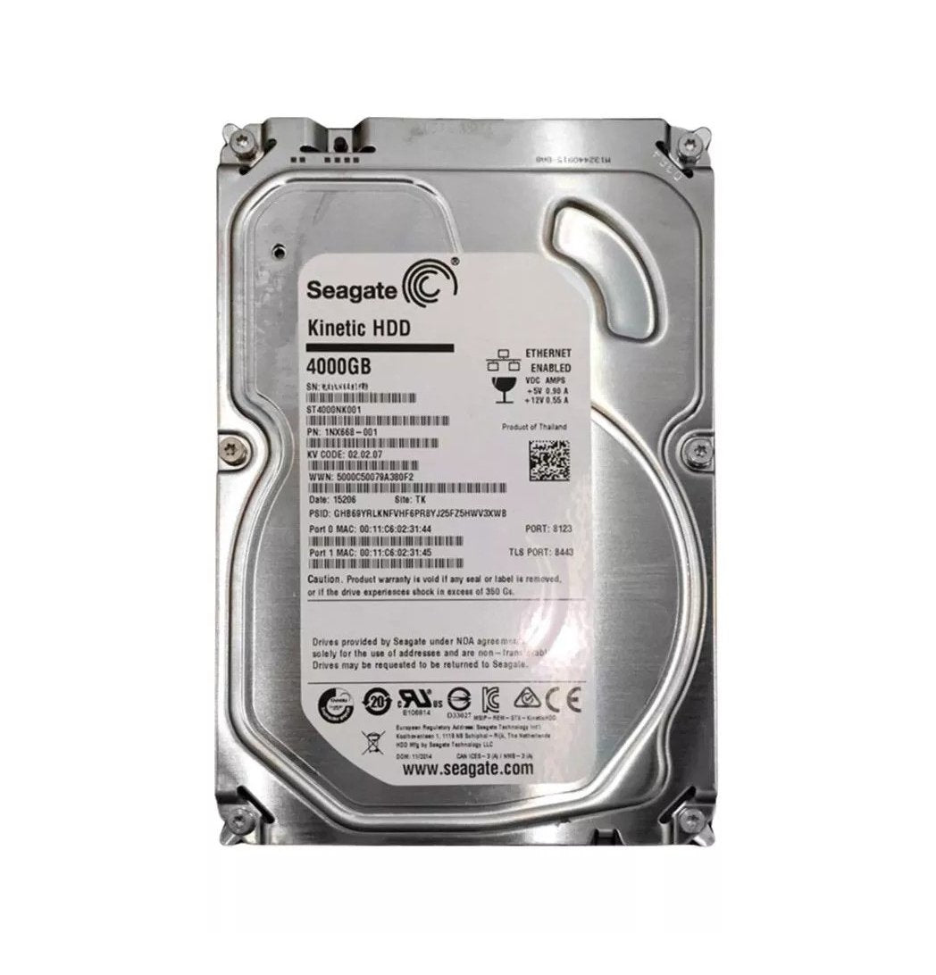 Seagate Kinetic 4TB SATA 6Gb/s 5900RPM 64MB Ca - ST4000NK001