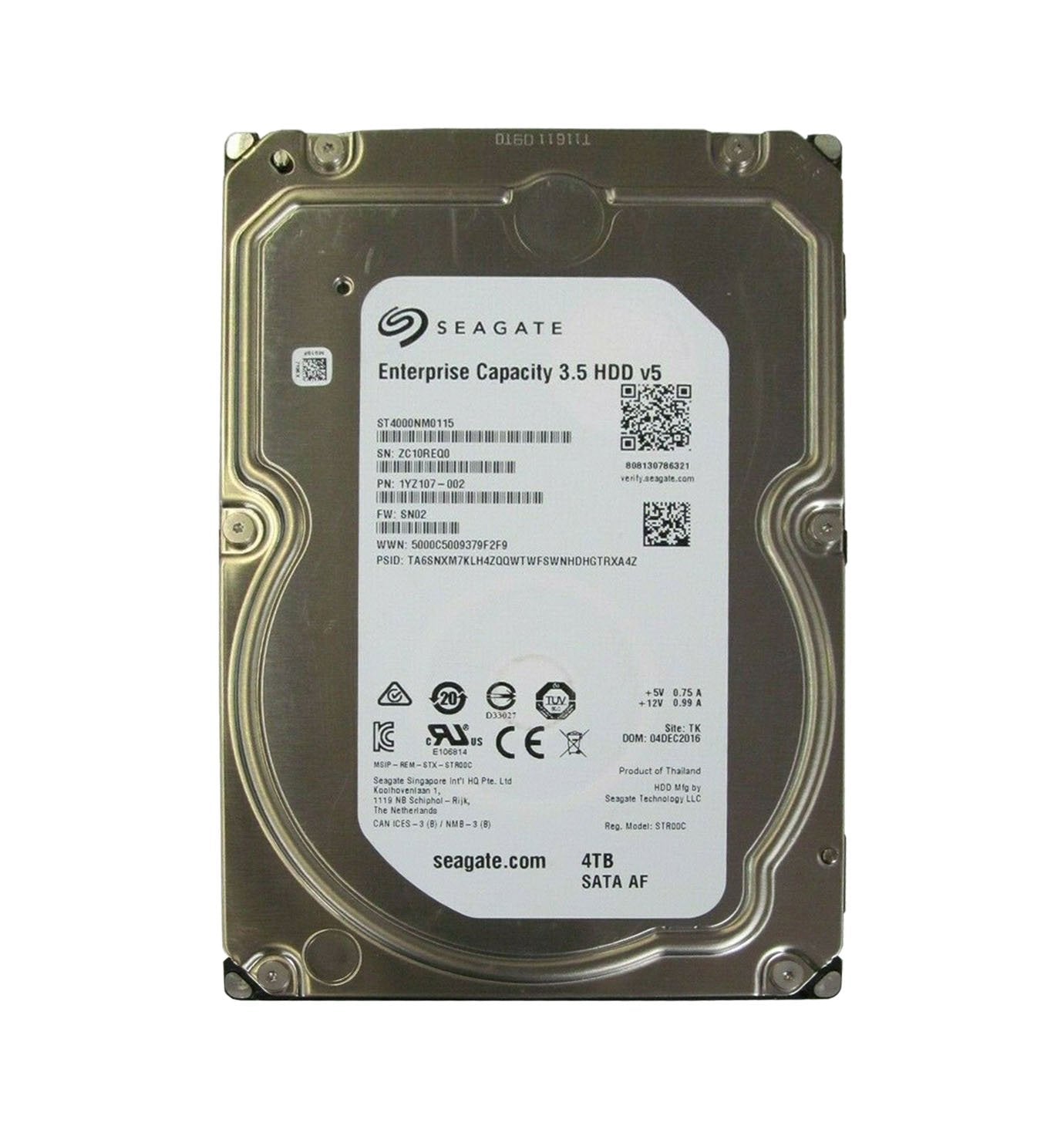 Seagate Enterprise 4TB SATA 6Gb/s 7200RPM 128 - ST4000NM0115