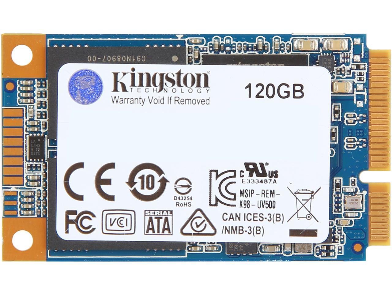 Kingston SSDNow UV500 120GB SATA 6Gb/s 3D NA - SUV500MS/120G