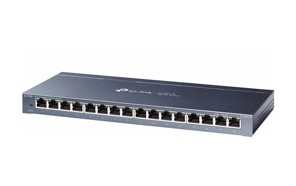 TP-Link 16-Ports 10/100/1000BASE-T Ethernet Netw - TL-SG116E