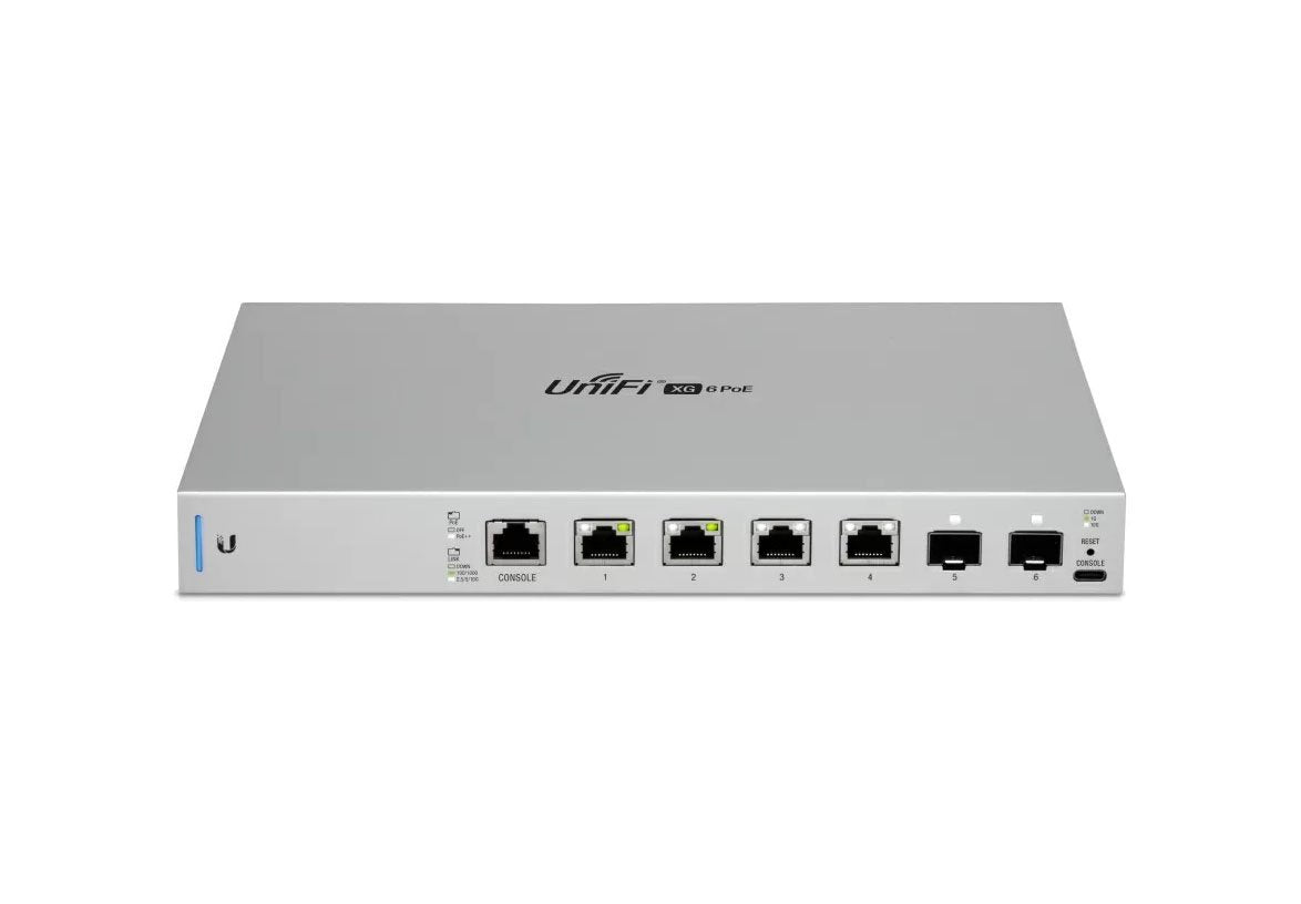 Ubiquiti UniFI XG 4-Ports 10GBase-T PoE++ Layer - US-XG-6POE