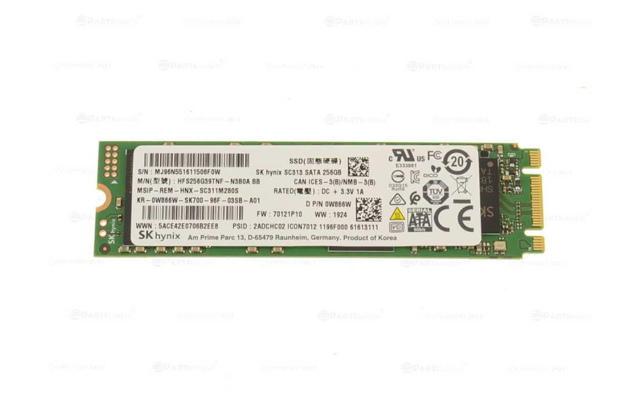 Dell 256GB SATA 6Gb/s M.2 2280 Solid State Drive (SS - W866W