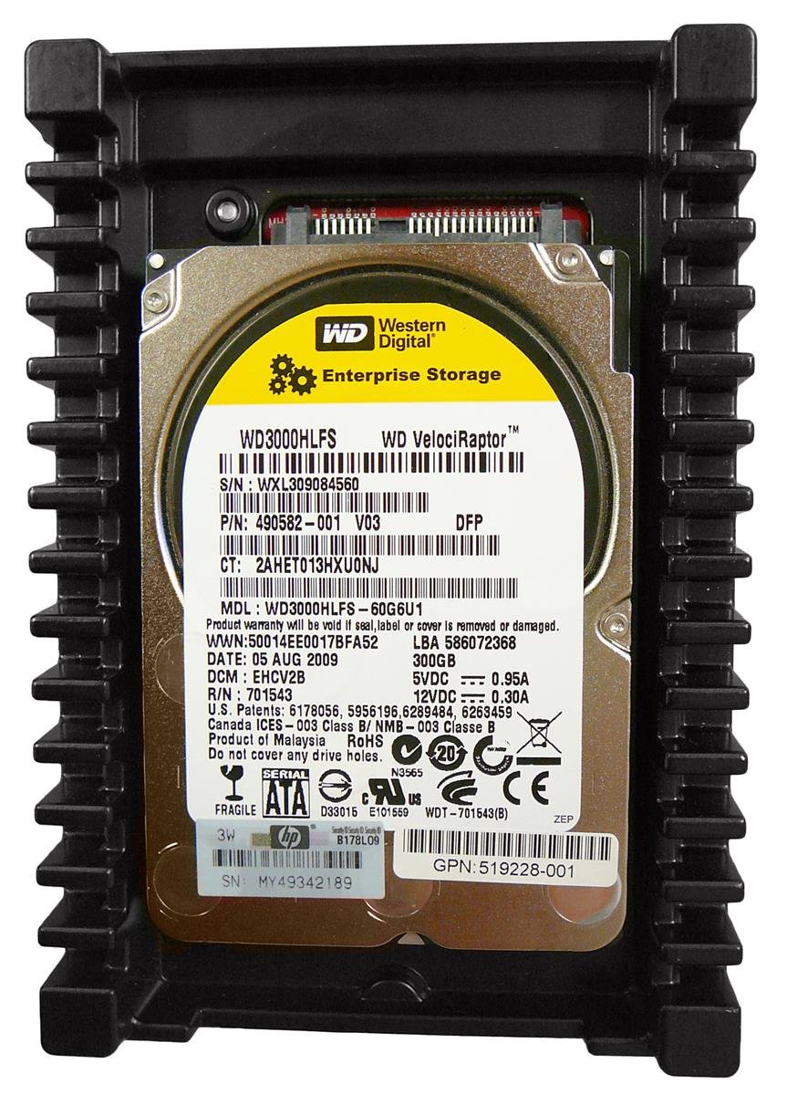 Western Digital VelociRaptor 300GB SATA 3Gb/s 1 - WD3000HLFS
