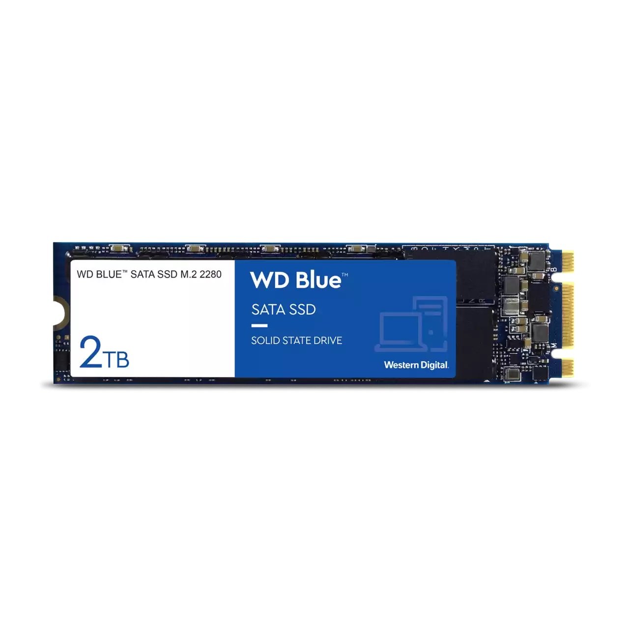 Western Digital Blue 2TB SATA 6Gb/s 3D NAND TL - WDS200T2B0B