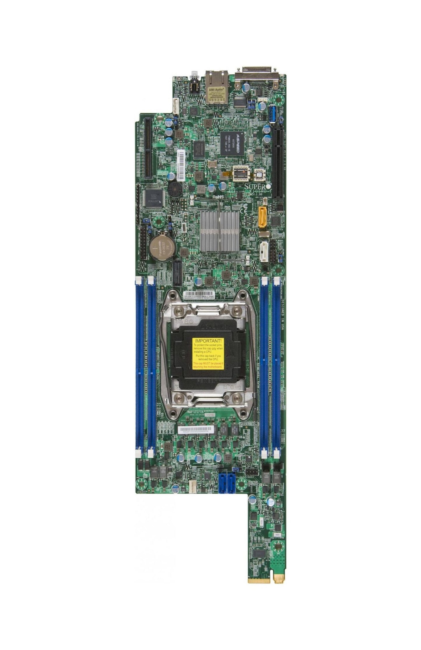 Supermicro Xeon E5-1600v3/E5-1600v4/E5-2600v3/E5 - X10SRD-F