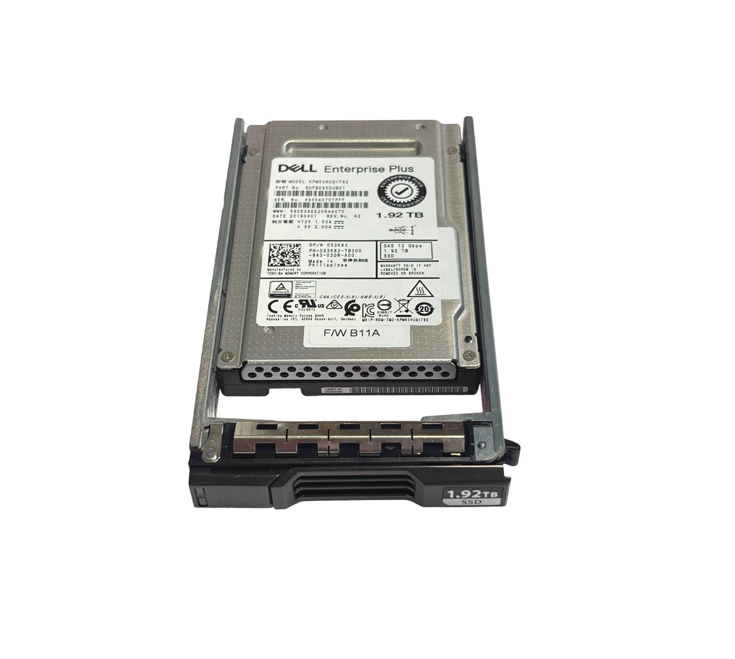 Dell Product Image X3K83