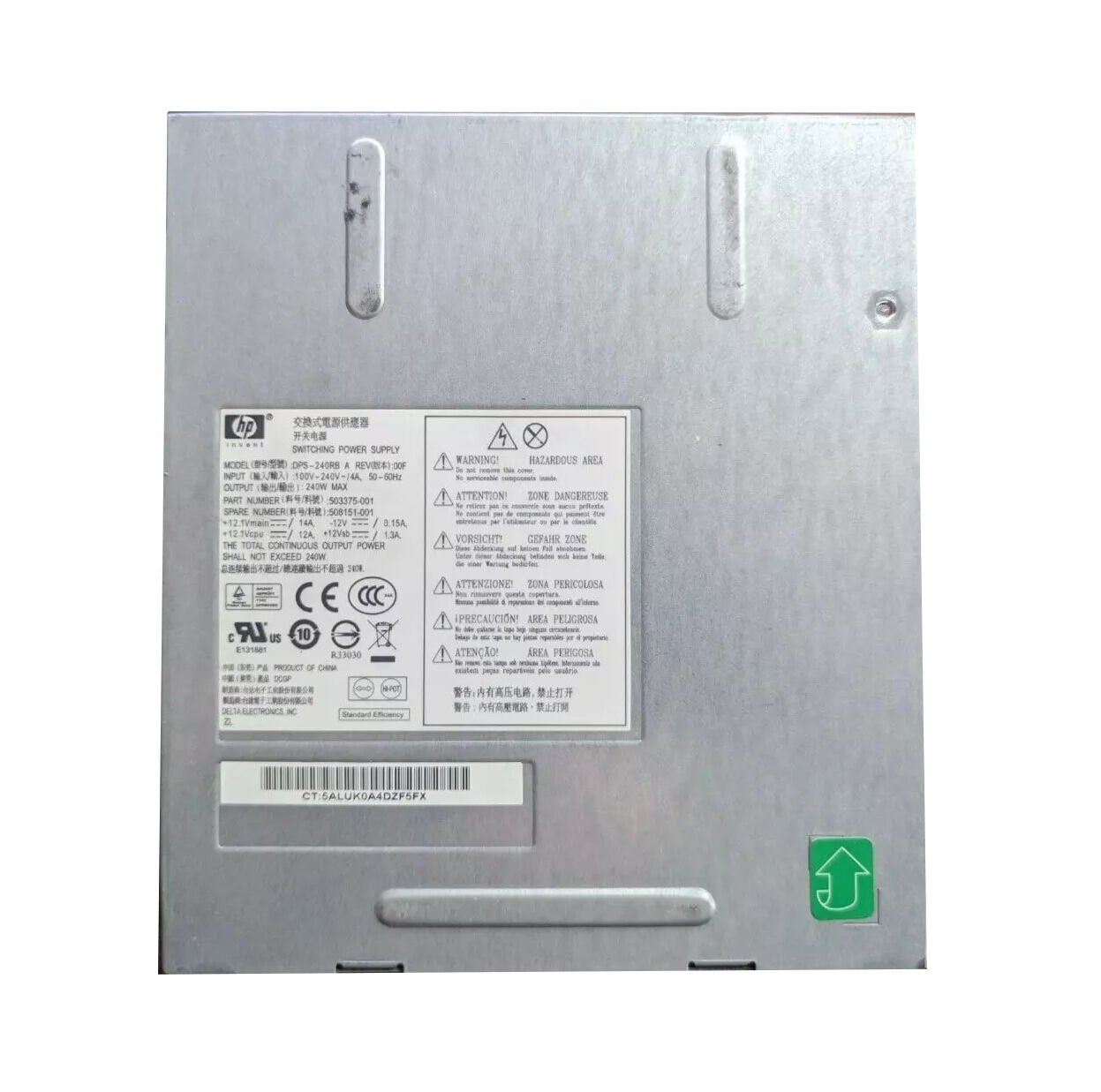 HP 240-Watts Power Supply - DPS-240RB-A