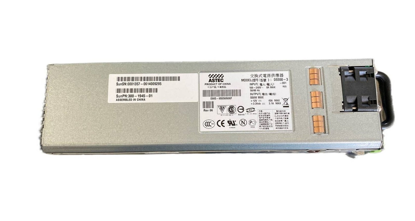 Astec 550-Watts Power Supply - DS550-3-001