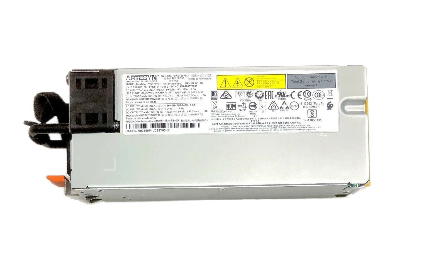 Artesyn 1100-Watts Power Supply - E10000021033