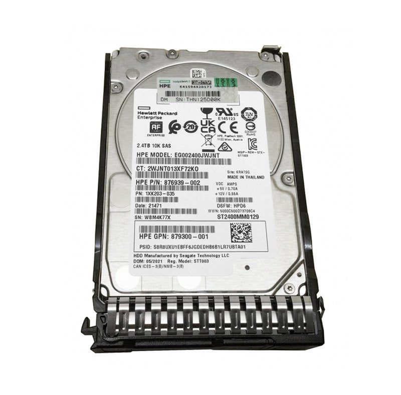 HP 2.4TB SAS 12Gb/s Hot Swap Digitally Signe - EG002400JWJNT