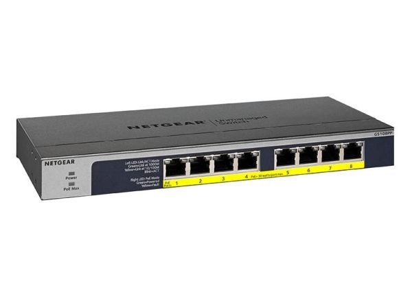 Netgear GS108PP Network Switch - GS108PP-100NAS