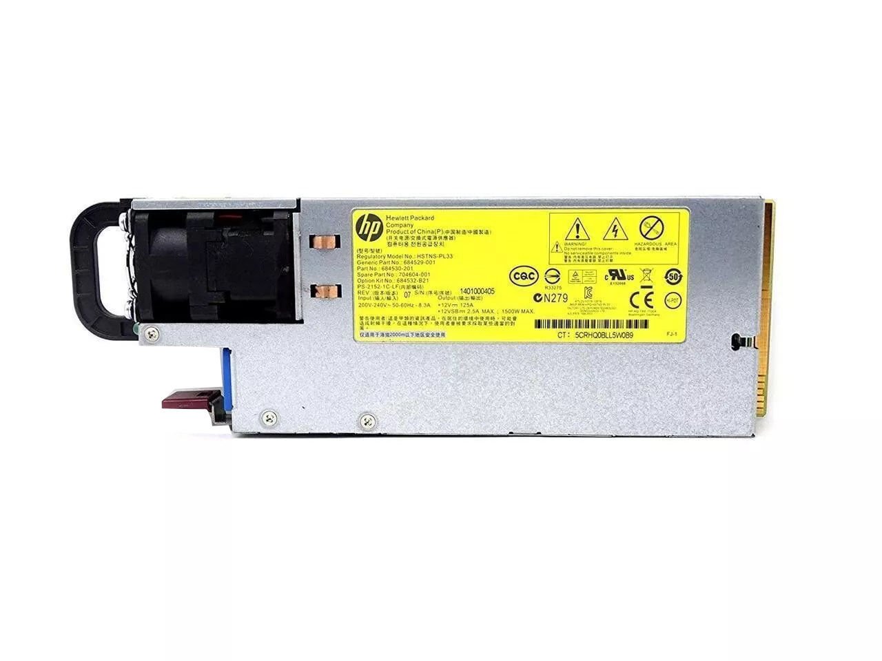 HP 1500-Watts Power Supply - HSTNS-PL33