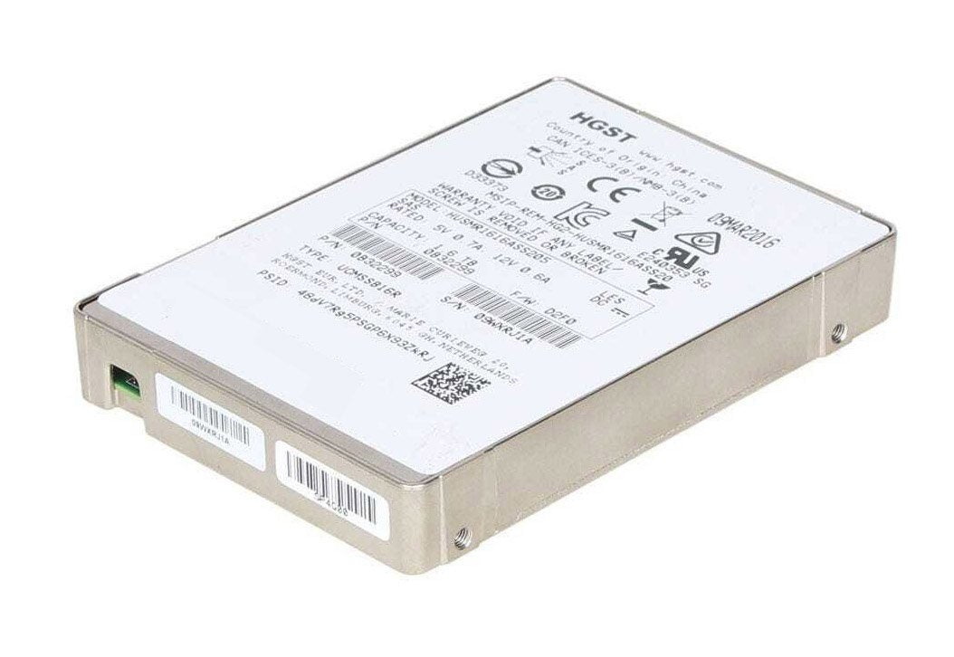 HGST Hitachi Ultrastar SSD1600MR 1.6TB SAS - HUSMR1616ASS205