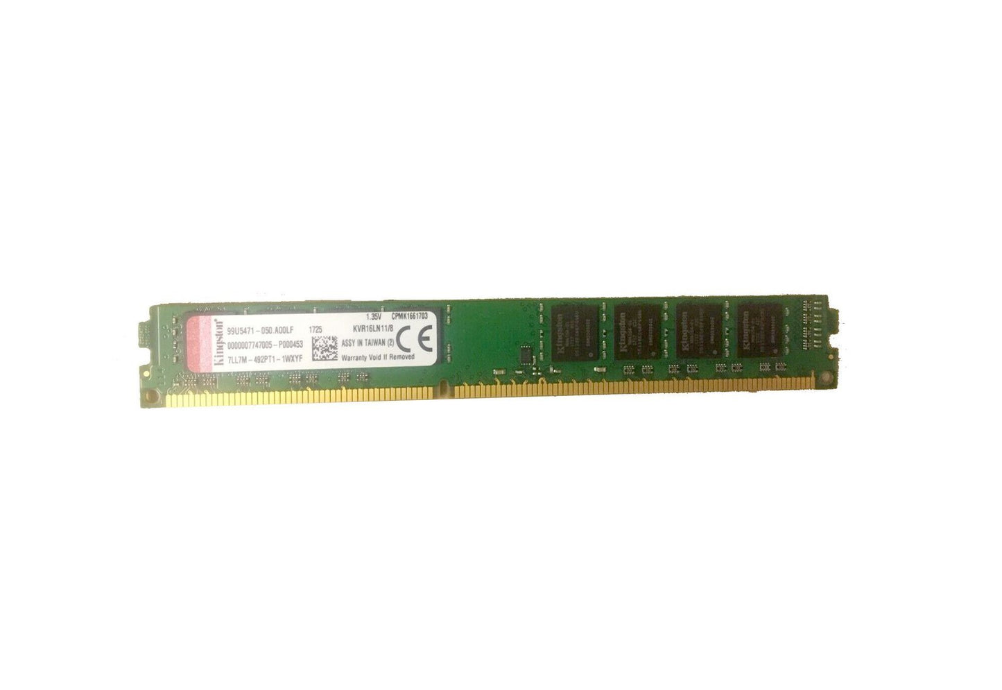 Kingston 8GB Desktop Memory Module - KVR16LN11/8