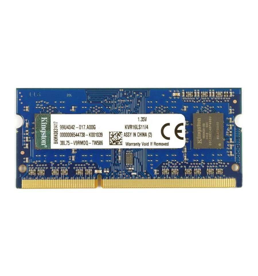 Kingston 4GB Laptop Memory Module - KVR16LS11/4