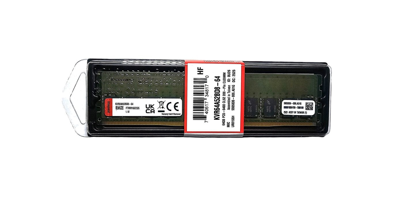 Kingston Desktop Memory - KVR64A52BD8-64