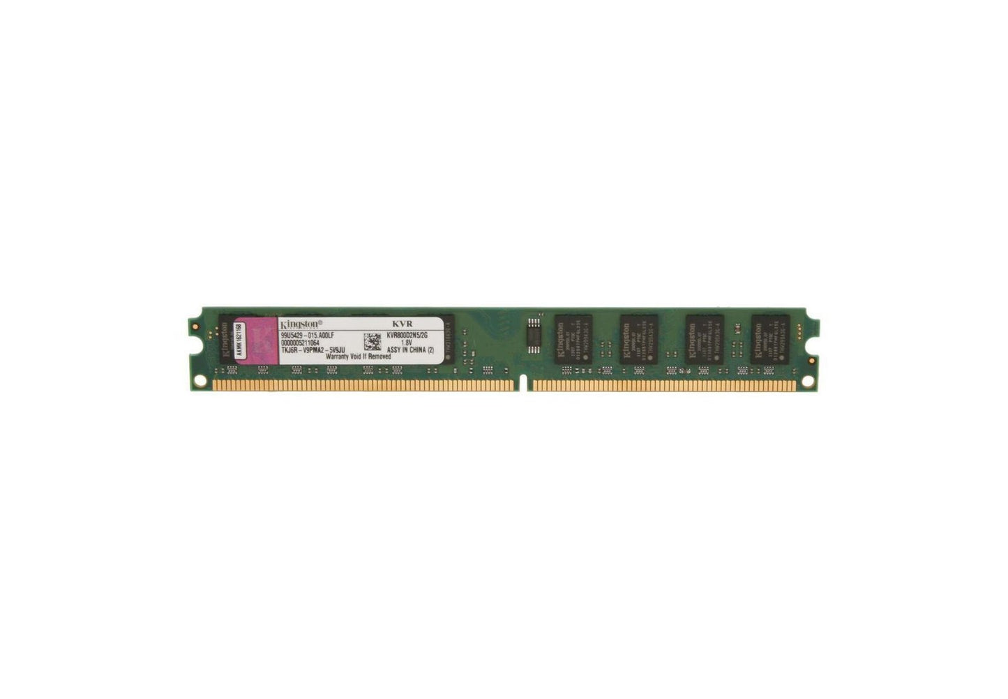 Kingston 2GB Desktop Memory Module - KVR800D2N5/2G