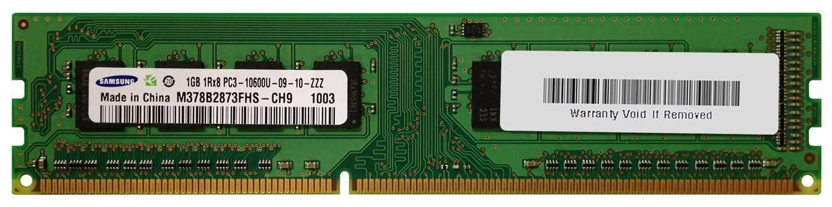 Samsung 1GB Desktop Memory Module - M378B2873FHS-CH9