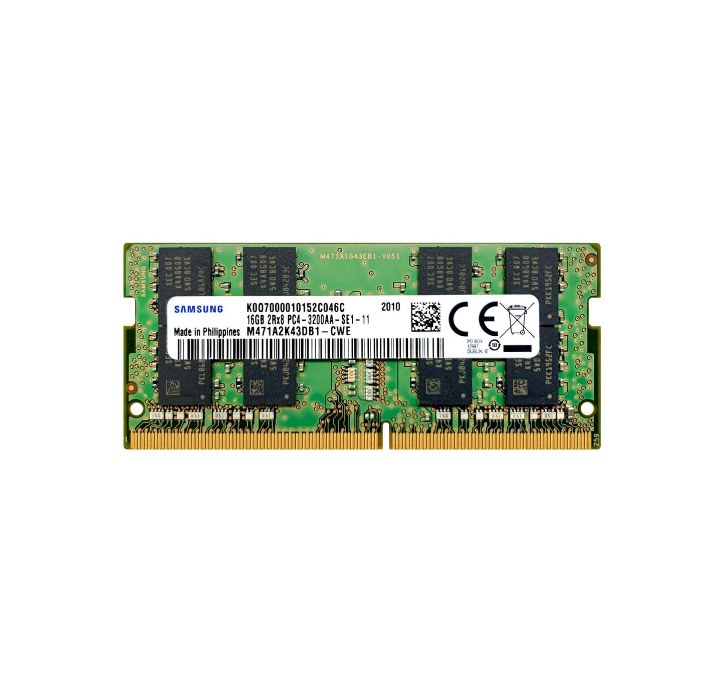Samsung 16GB Laptop Memory - M471A2K43DB1-CWE