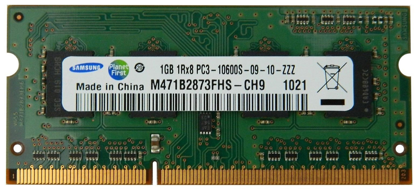 Samsung 1GB Laptop Memory Module - M471B2873FHS-CH9