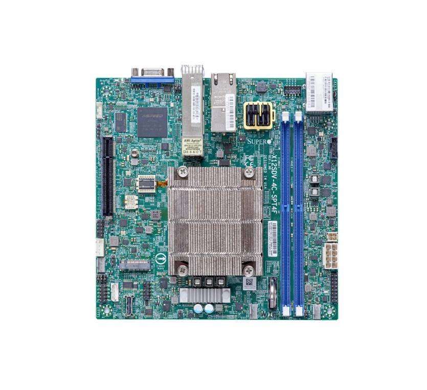 SuperMicro Server Motherboard - MBD-X12SDV-8C-SPT4F
