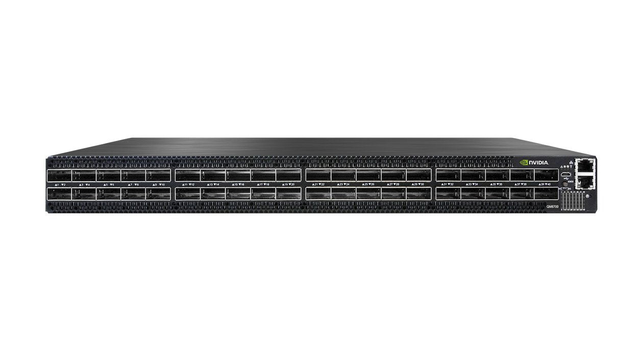 Mellanox MQM8700 40-Ports 200GBASE-X QSFP56 R - MQM8700-HS2F