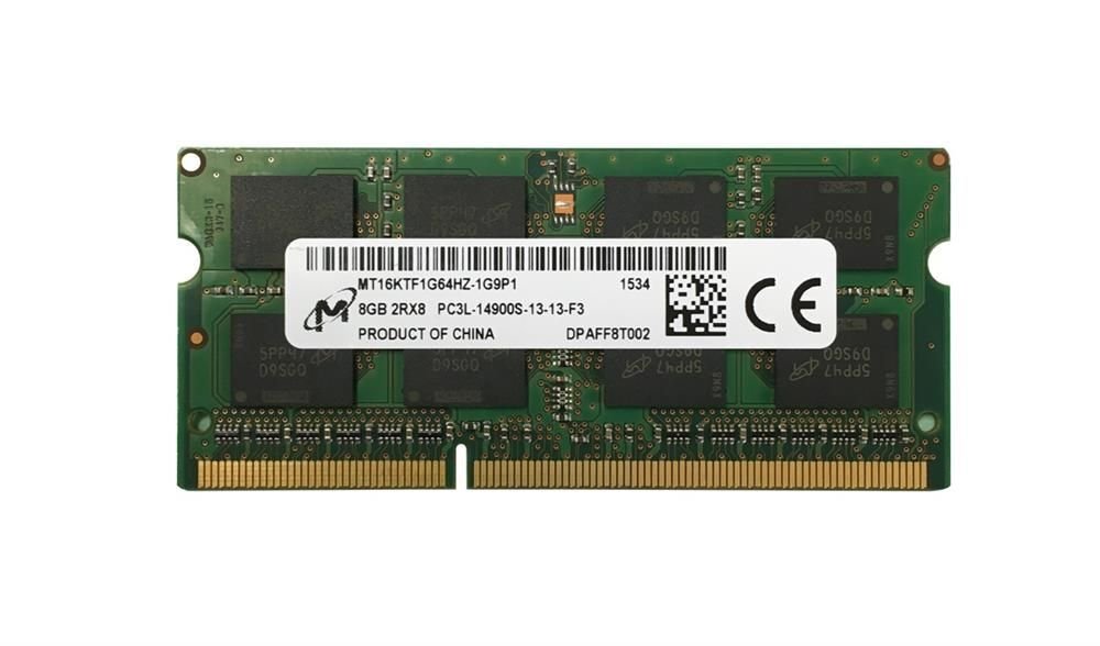 Micron 8GB Laptop Memory Module - MT16KTF1G64HZ-1G9P1
