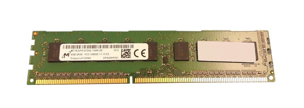 Micron 4GB Server Memory Module - MT18JSF51272AZ-1G6K1