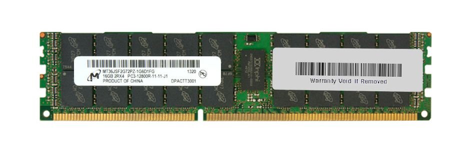 Micron 16GB Server Memory Module - MT36JSF2G72PZ-1G6D1