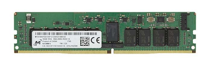 Micron 16GB Server Memory - MTA18ASF2G72XF1Z-2G6